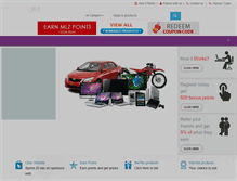Tablet Screenshot of myluckyzone.com